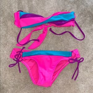 Neon Pink Bikini